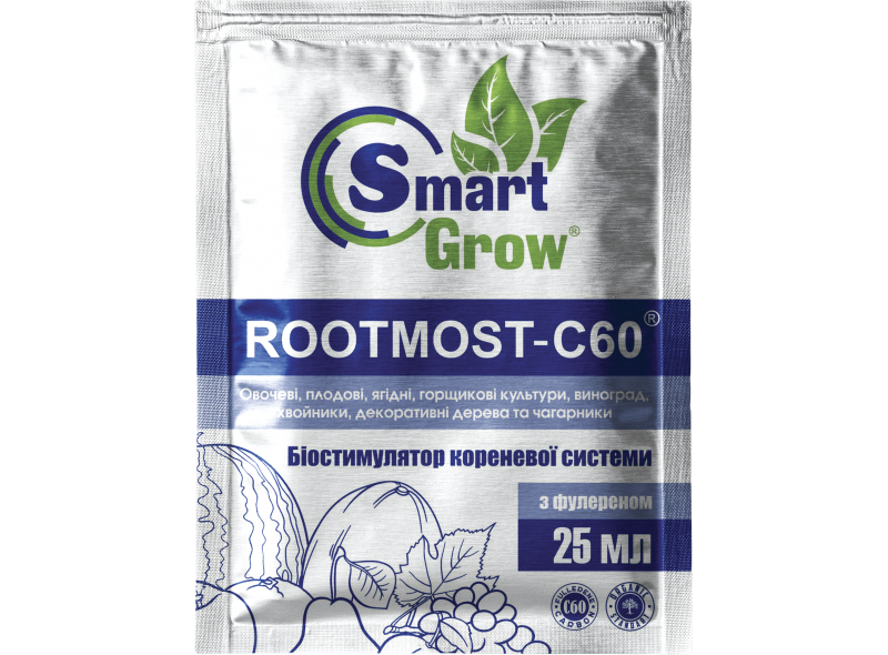 Добриво Smart Grow Root Most C60 (Рутмост-C60), 25мл Добриво Smart Grow Root Most C60 (Рутмост-C60), 25мл
